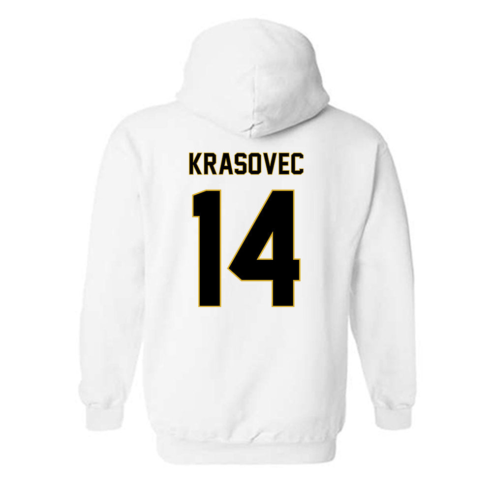 PFW - NCAA Women's Basketball : Lili Krasovec - Classic Fashion Shersey Hooded Sweatshirt-1
