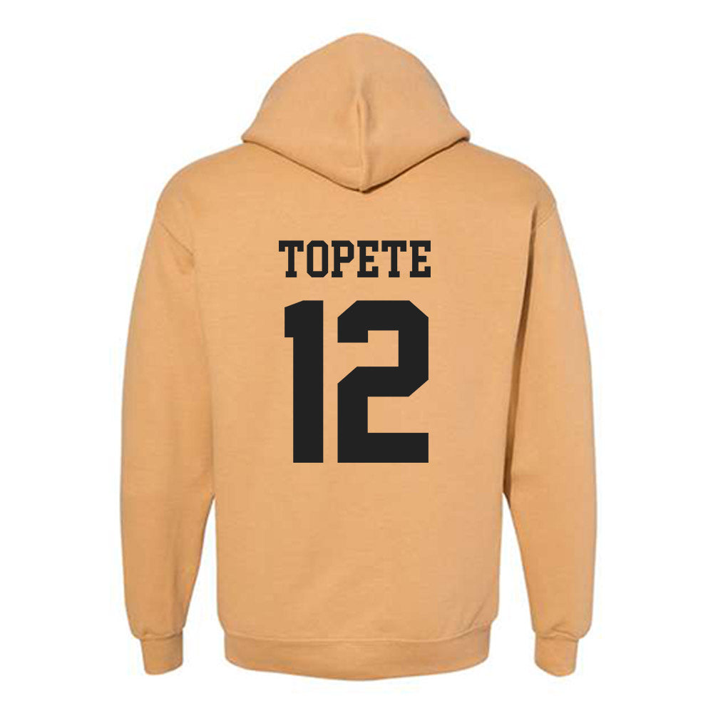 PFW - NCAA Men's Soccer : Iann Topete - Classic Fashion Shersey Hooded Sweatshirt-1