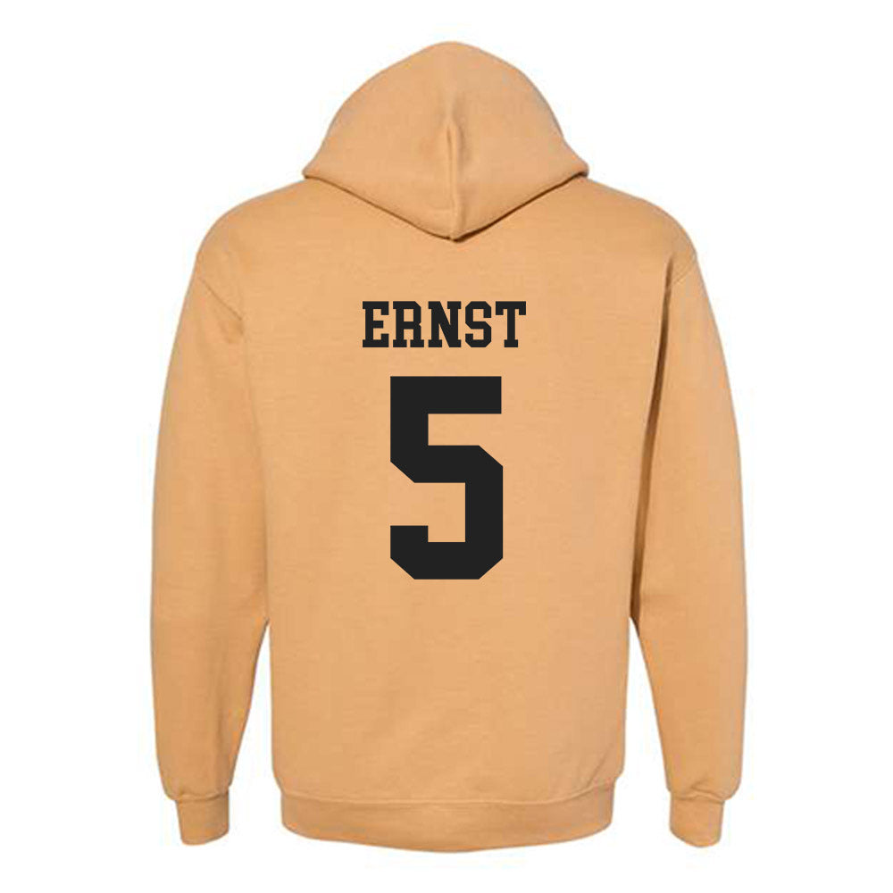 PFW - NCAA Women's Soccer : Emily Ernst - Classic Fashion Shersey Hooded Sweatshirt-1