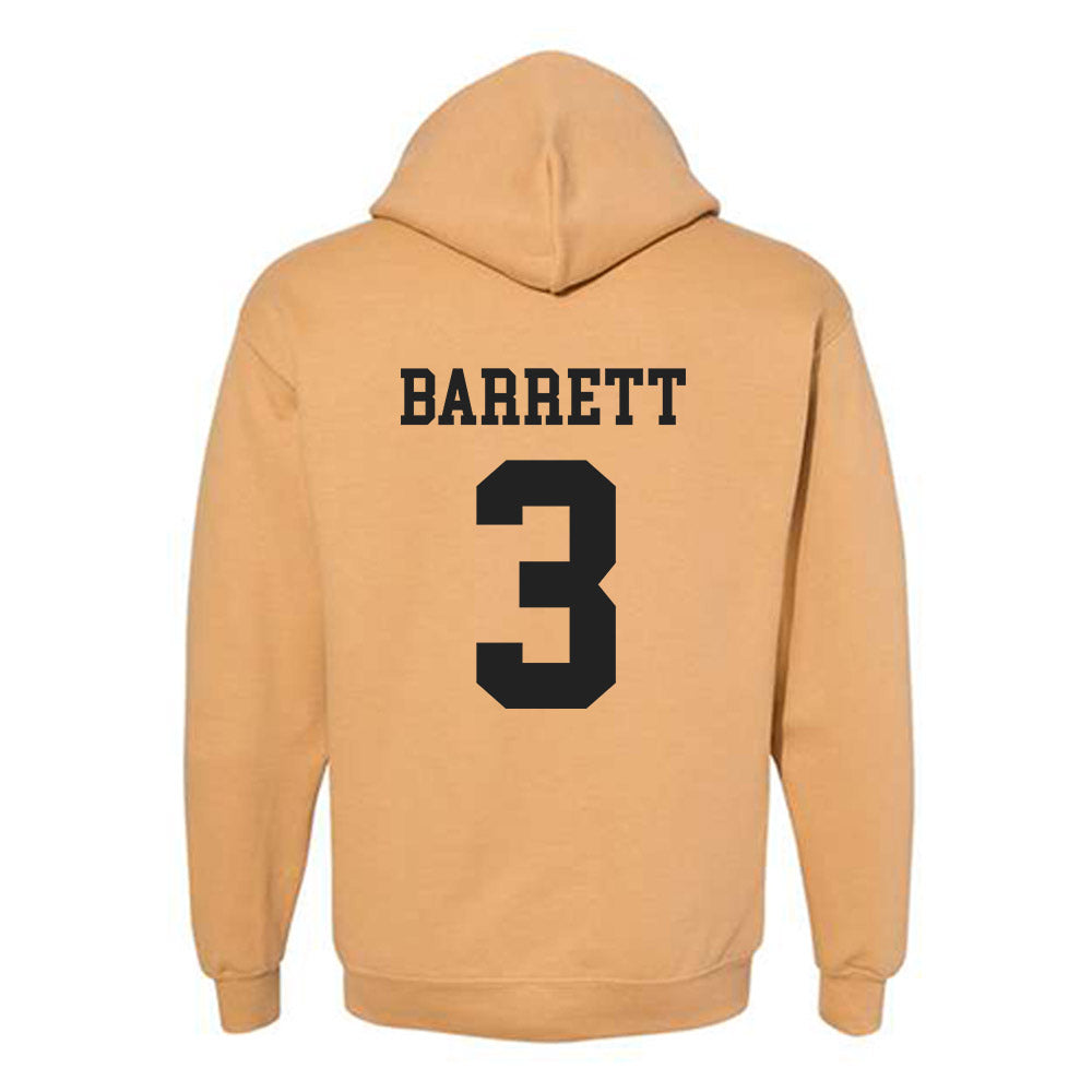 PFW - NCAA Women's Volleyball : Becky Barrett - Classic Fashion Shersey Hooded Sweatshirt-1