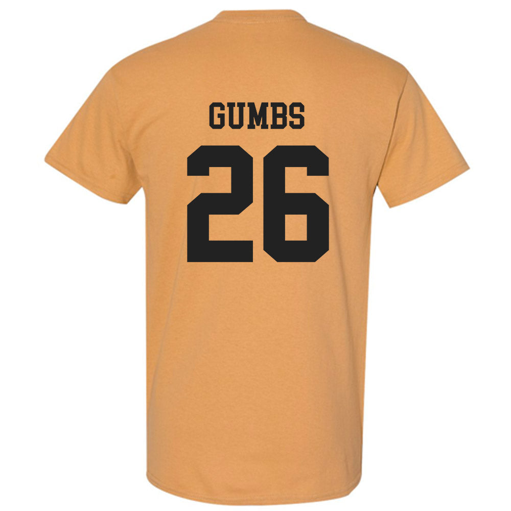 PFW - NCAA Men's Soccer : Tegan Gumbs - Classic Fashion Shersey T-Shirt-1