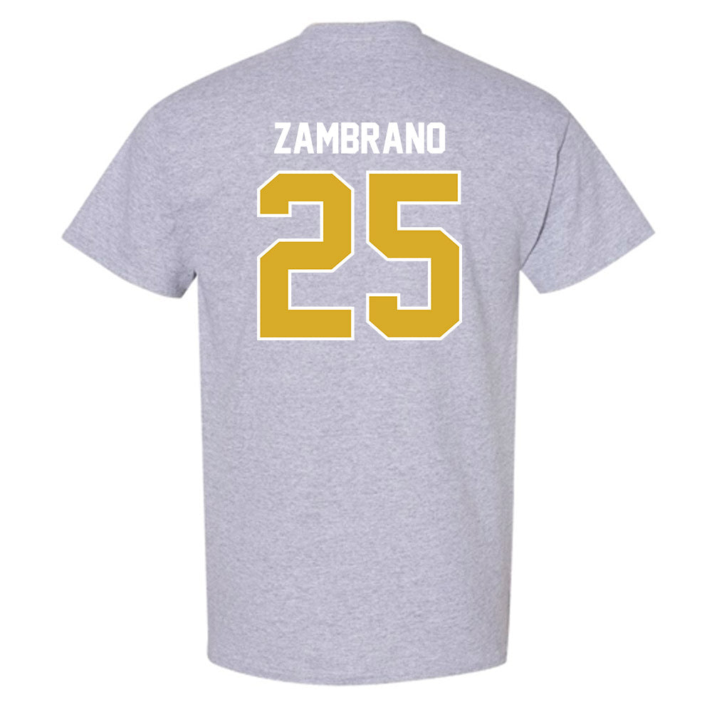 PFW - NCAA Men's Soccer : Julian Zambrano - Classic Fashion Shersey T-Shirt-1
