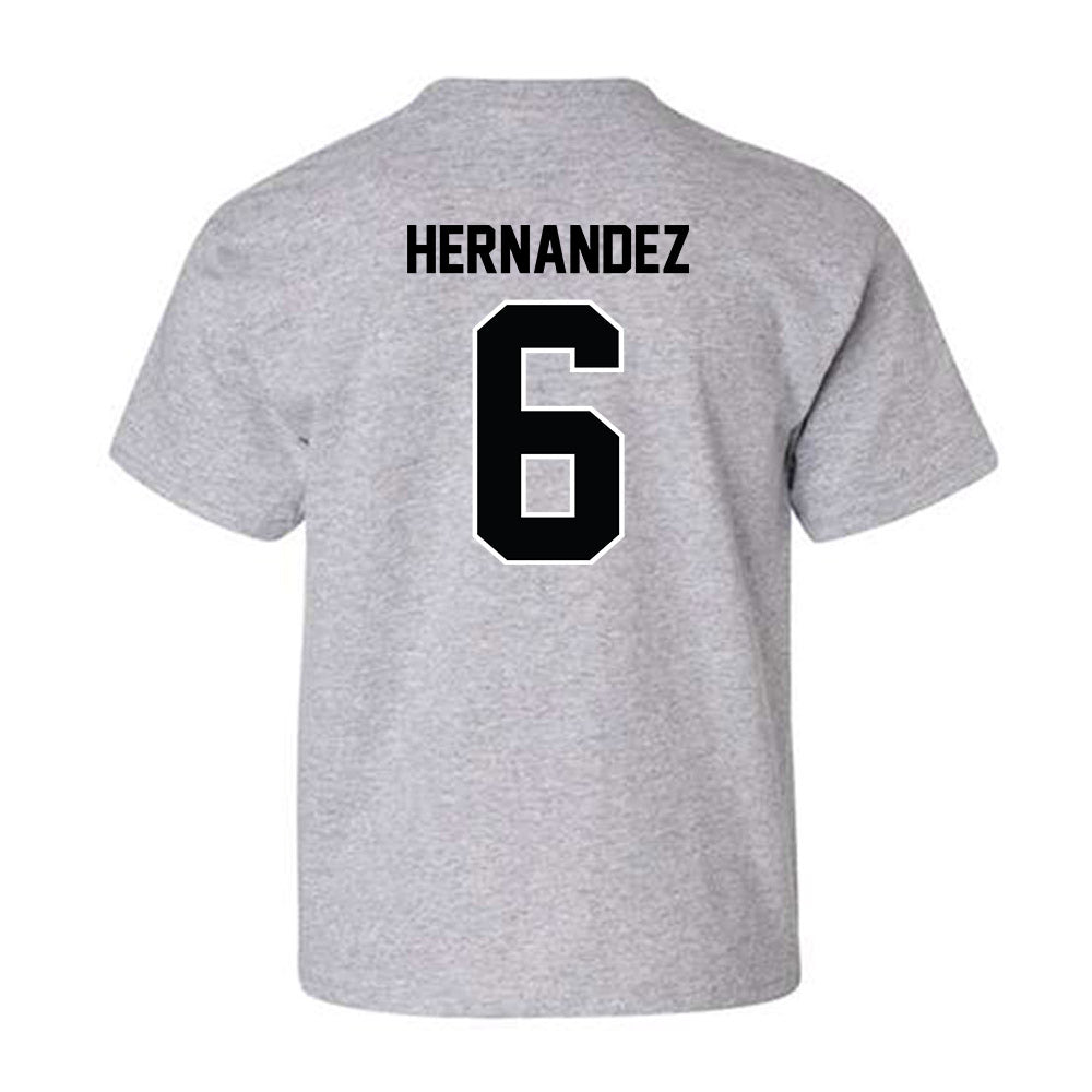 PFW - NCAA Men's Soccer : Jonathan Hernandez - Classic Shersey Youth T-Shirt-1