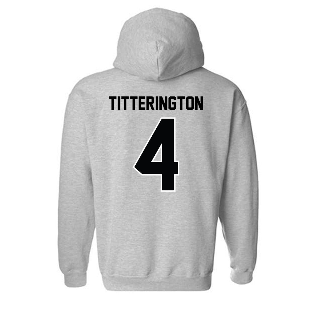 PFW - NCAA Men's Soccer : Max Titterington - Classic Shersey Hooded Sweatshirt-1