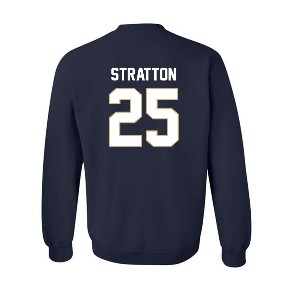 GWU - NCAA Men's Swimming & Diving : Shae Stratton - Classic Fashion Shersey Crewneck Sweatshirt