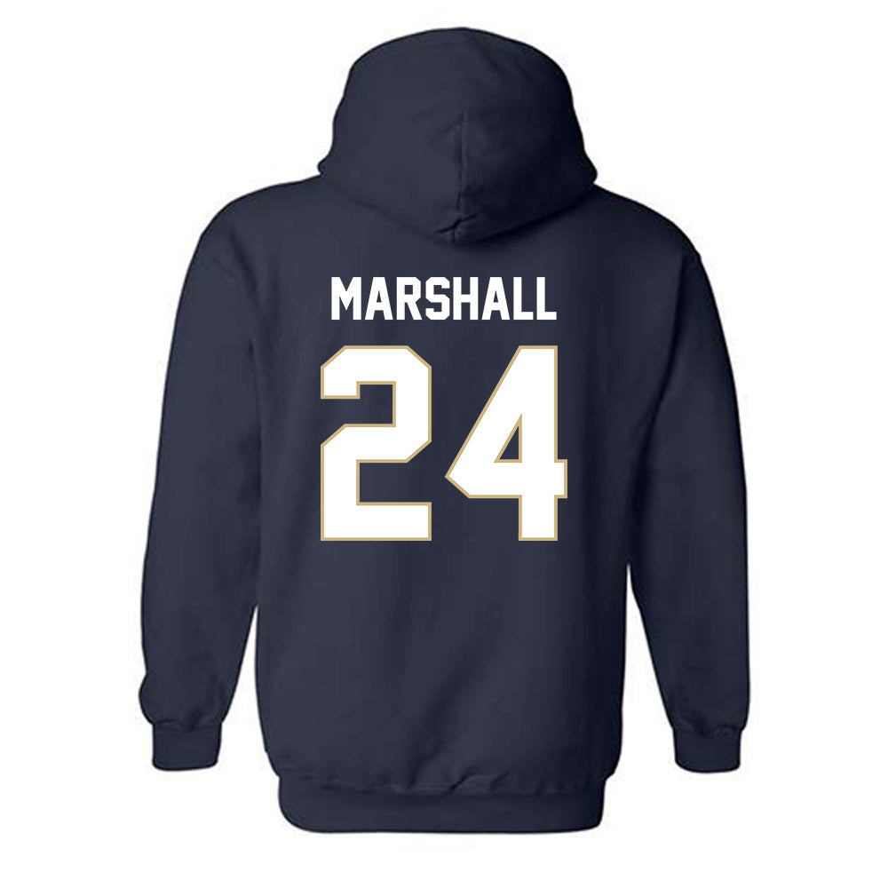 GWU - NCAA Men's Basketball : Tyrone Marshall - Classic Fashion Shersey Hooded Sweatshirt-1