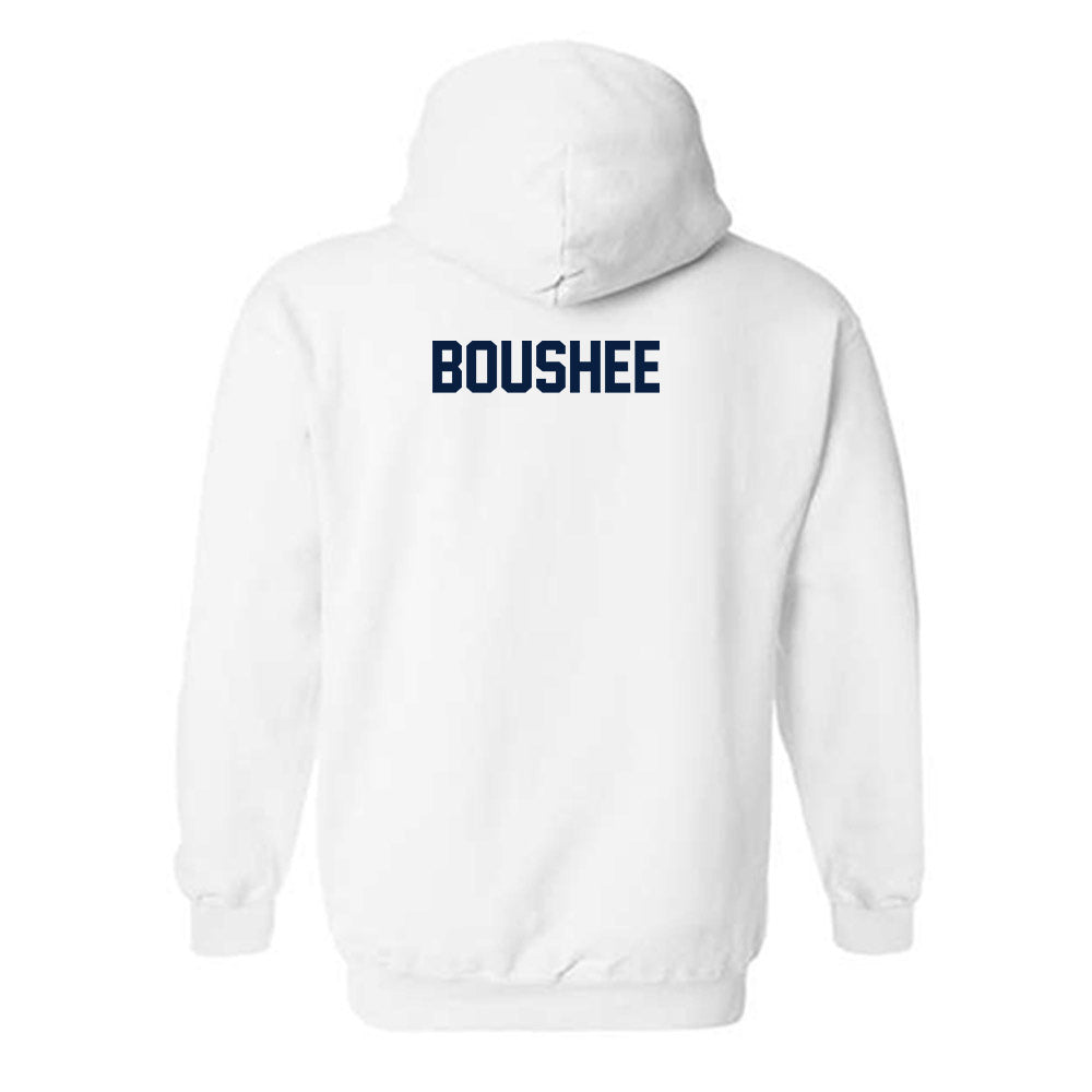 GWU - NCAA Men's Swimming & Diving : Gage Boushee - Classic Fashion Shersey Hooded Sweatshirt-1