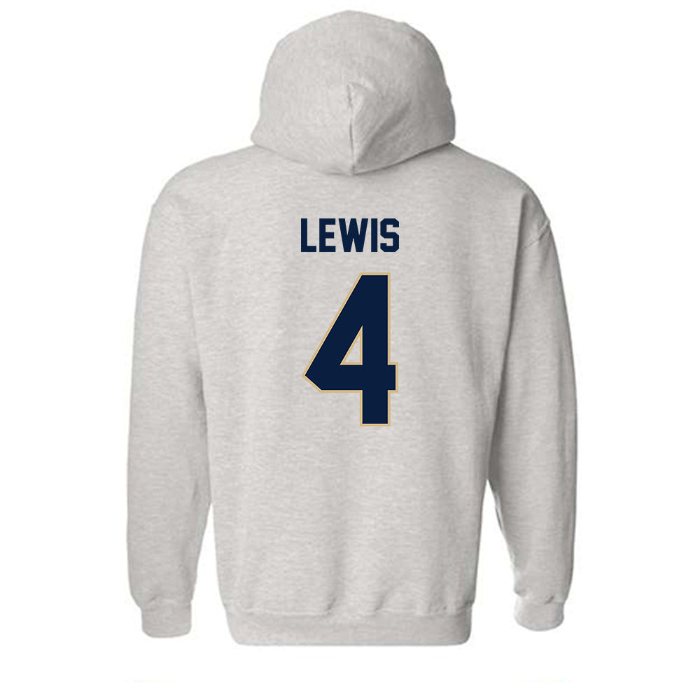GWU - NCAA Women's Basketball : Sara Lewis - Classic Fashion Shersey Hooded Sweatshirt-1