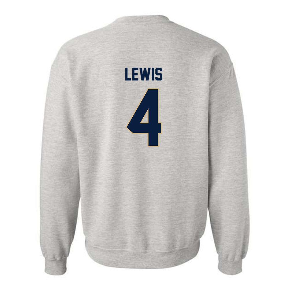 GWU - NCAA Women's Basketball : Sara Lewis - Classic Fashion Shersey Crewneck Sweatshirt-1