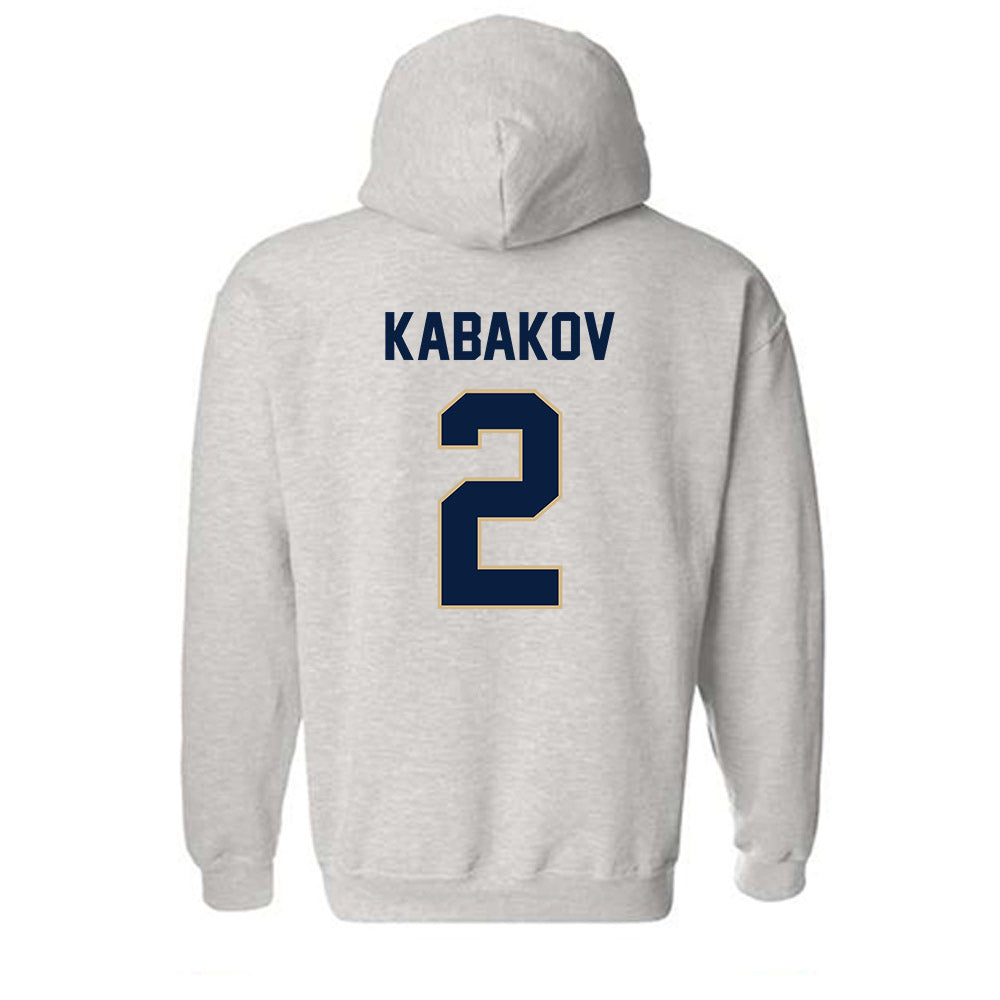 GWU - NCAA Men's Water Polo : Yam Kabakov - Classic Fashion Shersey Hooded Sweatshirt-1