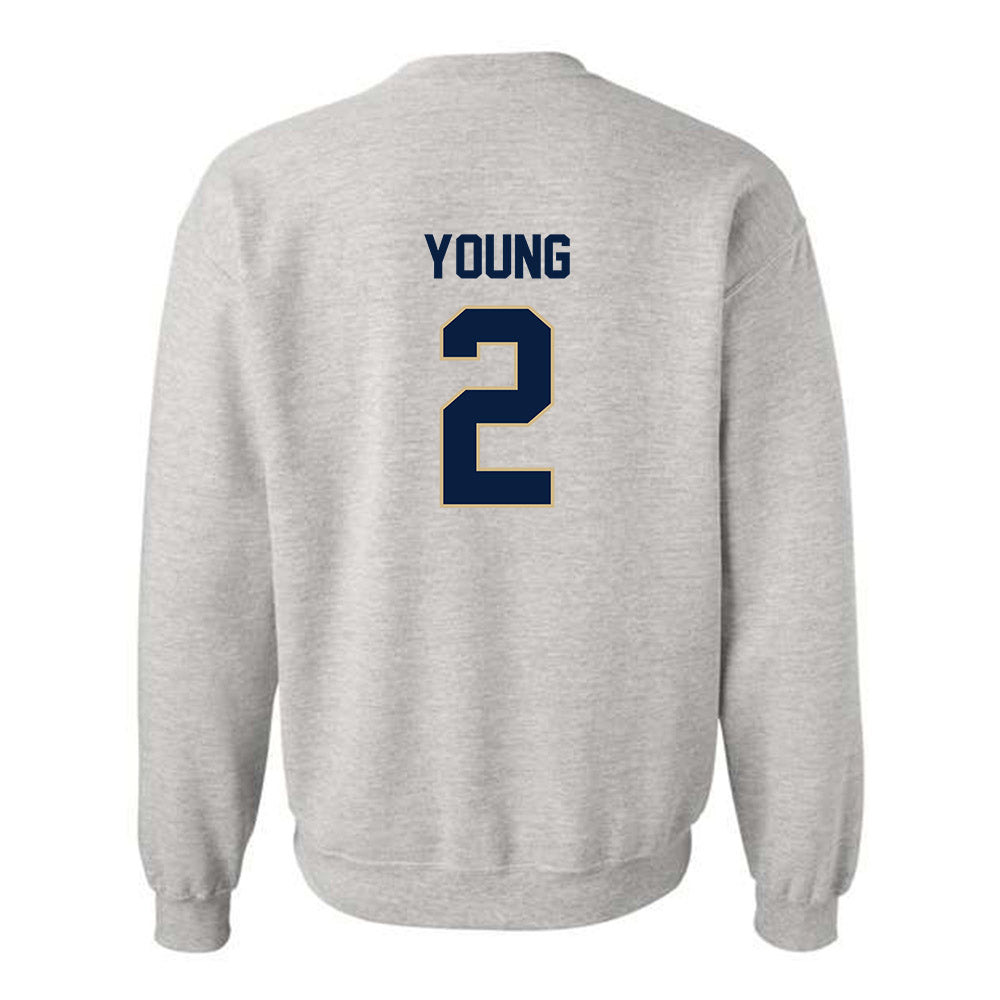 GWU - NCAA Baseball : Brett Young - Classic Fashion Shersey Crewneck Sweatshirt
