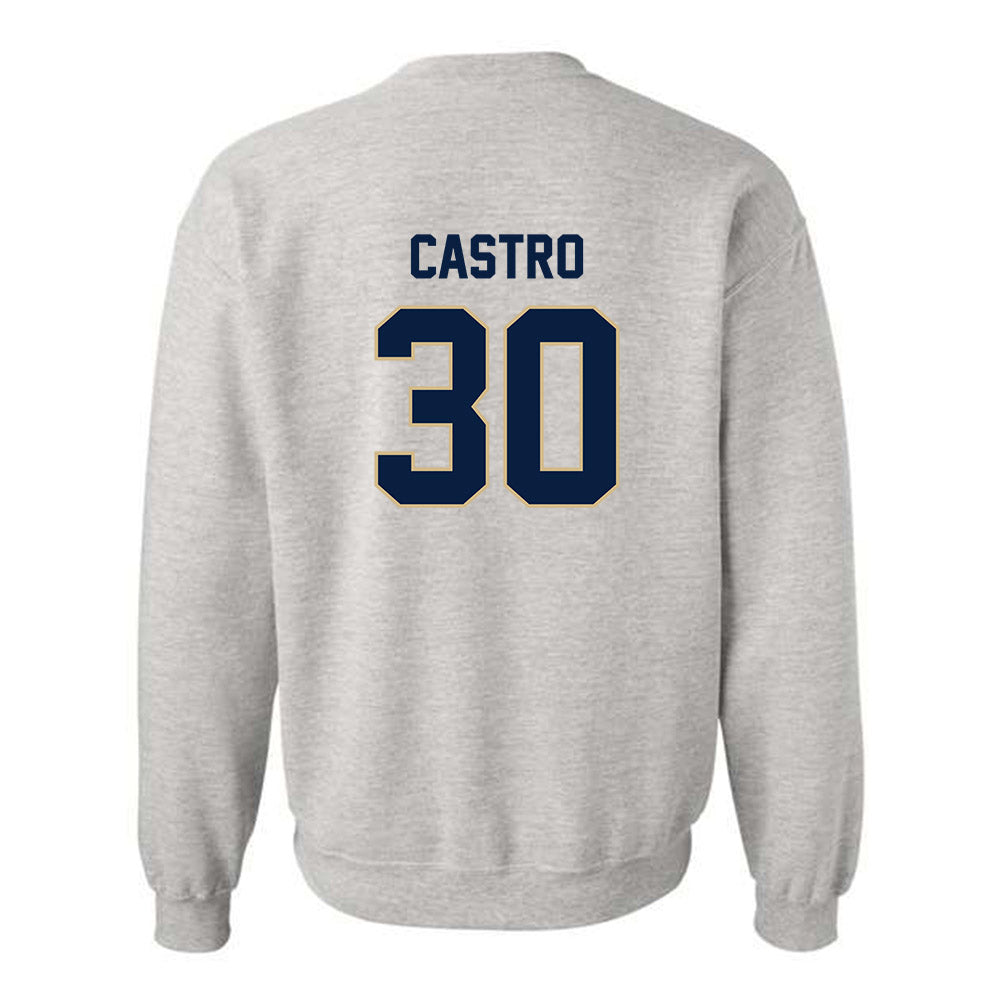 GWU - NCAA Men's Basketball : Rafael Castro - Classic Fashion Shersey Crewneck Sweatshirt-1