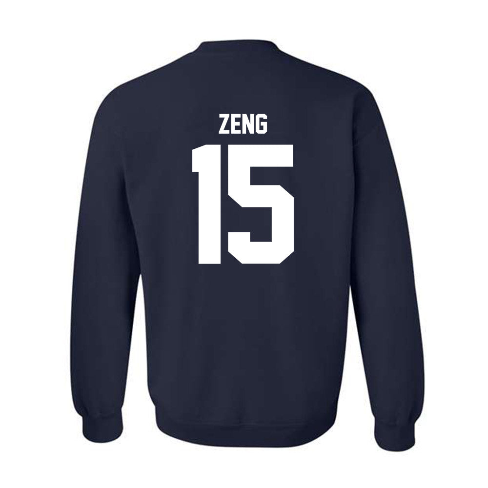 GWU - NCAA Women's Volleyball : Lydia Zeng - Classic Fashion Shersey Crewneck Sweatshirt-1