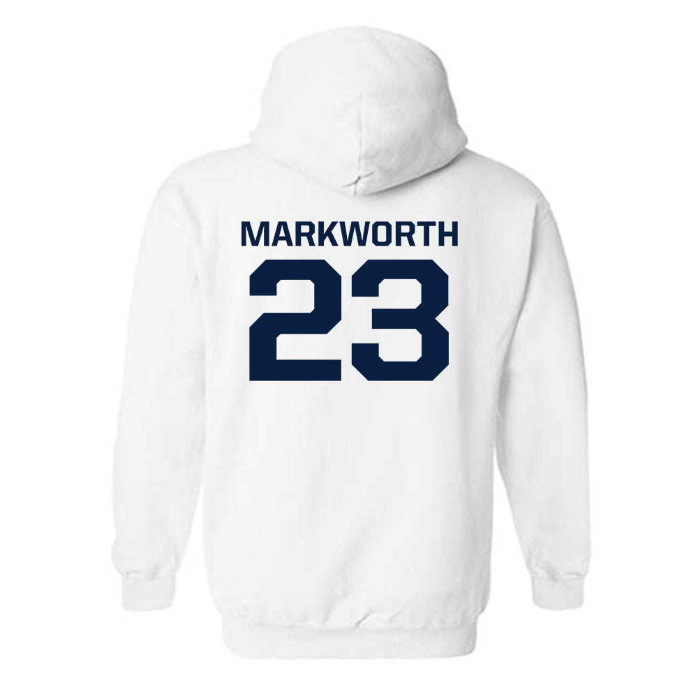 GWU - NCAA Women's Volleyball : Abby Markworth - Classic Shersey Hooded Sweatshirt