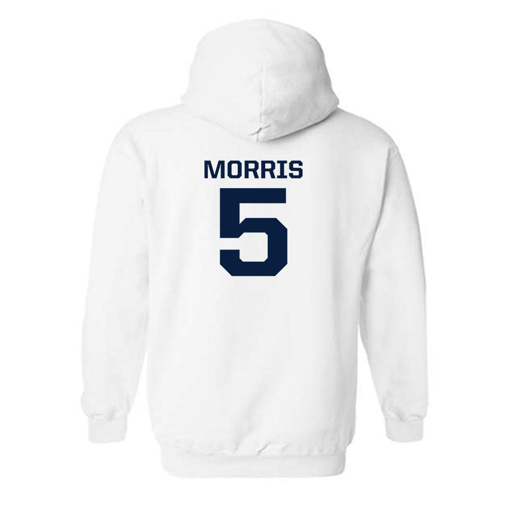 GWU - NCAA Women's Basketball : Nya Morris - Classic Shersey Hooded Sweatshirt-1