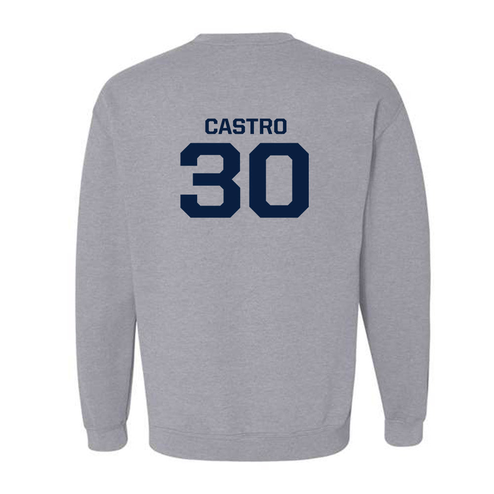 GWU - NCAA Men's Basketball : Rafael Castro - Classic Shersey Crewneck Sweatshirt-1