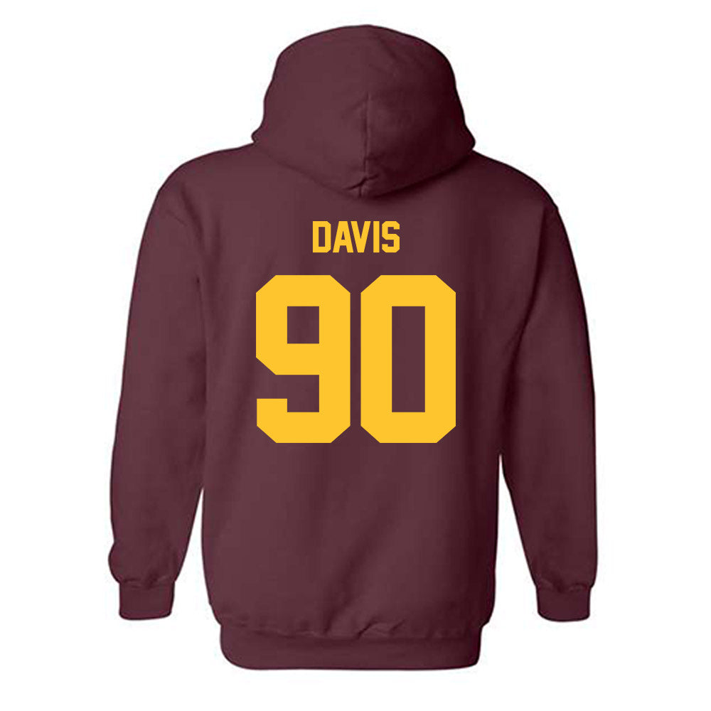 Arizona State - NCAA Football : Cade Davis - Classic Shersey Hooded Sweatshirt-1
