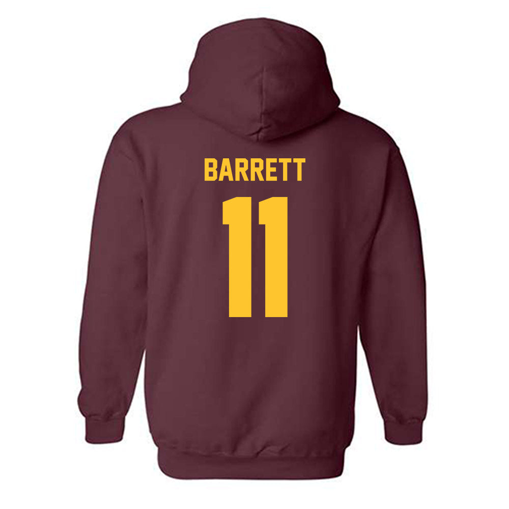 Arizona State - NCAA Baseball : Easton Barrett - Classic Shersey Hooded Sweatshirt