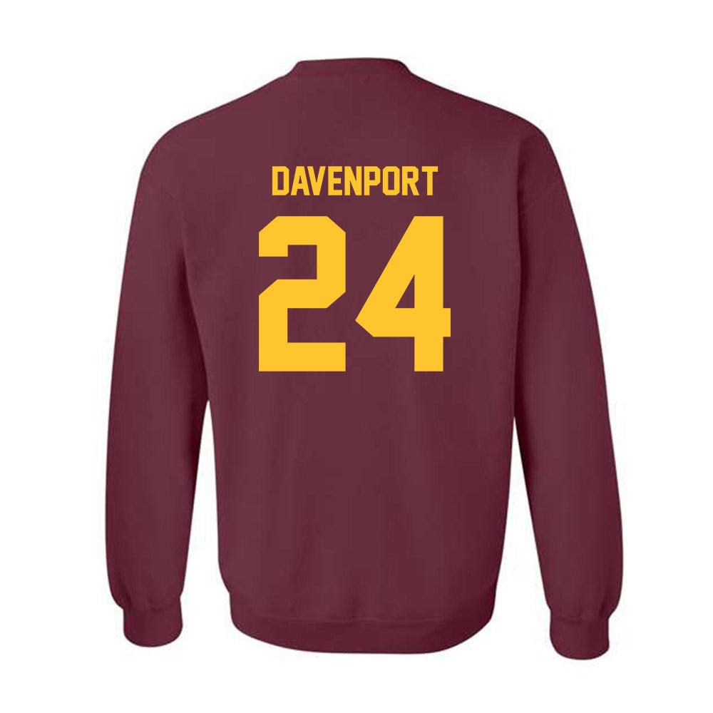 Arizona State - NCAA Women's Basketball : Deborah Davenport - Classic Shersey Crewneck Sweatshirt-1