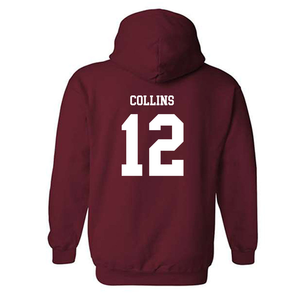 UMass - NCAA Women's Field Hockey : Alexa Collins - Fashion Shersey Hooded Sweatshirt