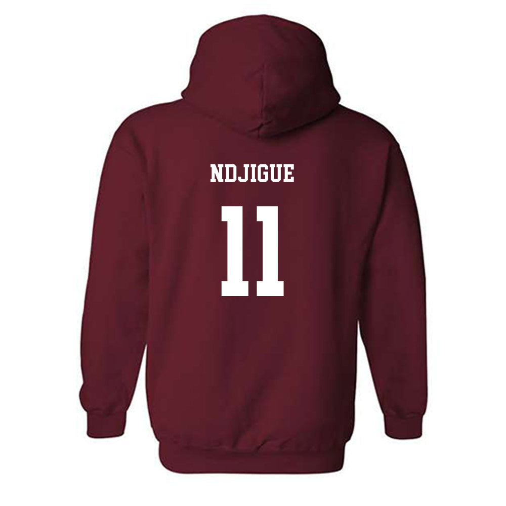 UMass - NCAA Men's Basketball : Jayden Ndjigue - Classic Fashion Shersey Hooded Sweatshirt