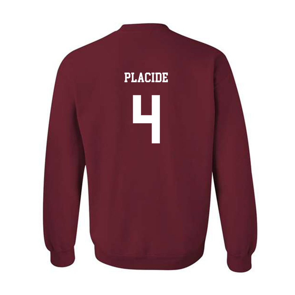 UMass - NCAA Men's Basketball : Isaiah Placide - Classic Fashion Shersey Crewneck Sweatshirt-1