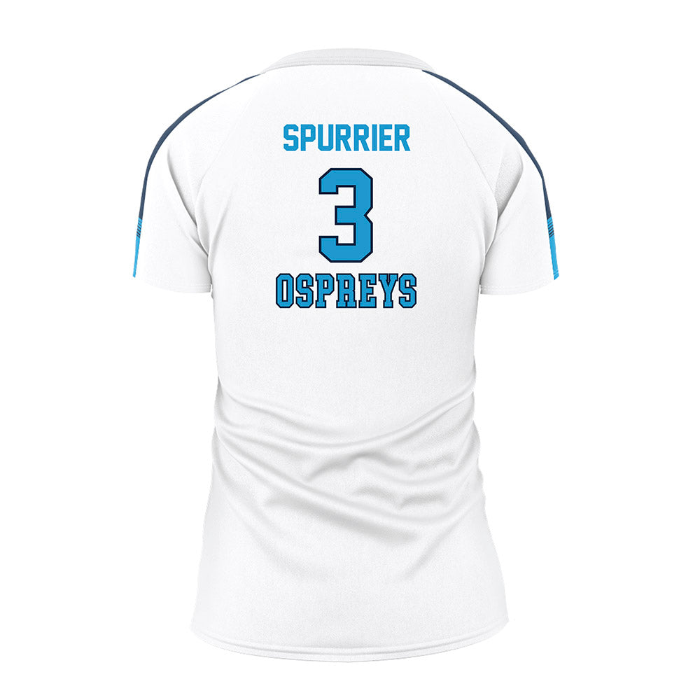 UNF - NCAA Women's Volleyball : Dakota Spurrier - White Volleyball Jersey-1