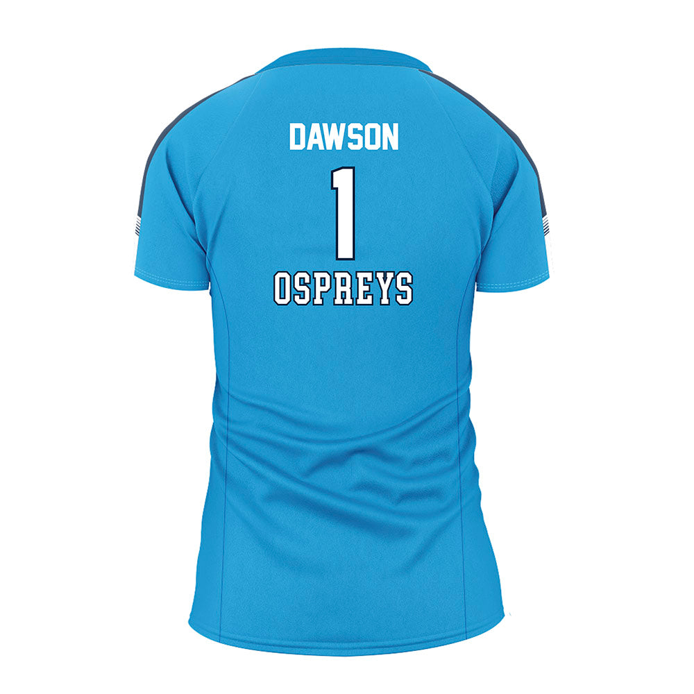 UNF - NCAA Women's Volleyball : Sofia Dawson - Teal Volleyball Jersey-1