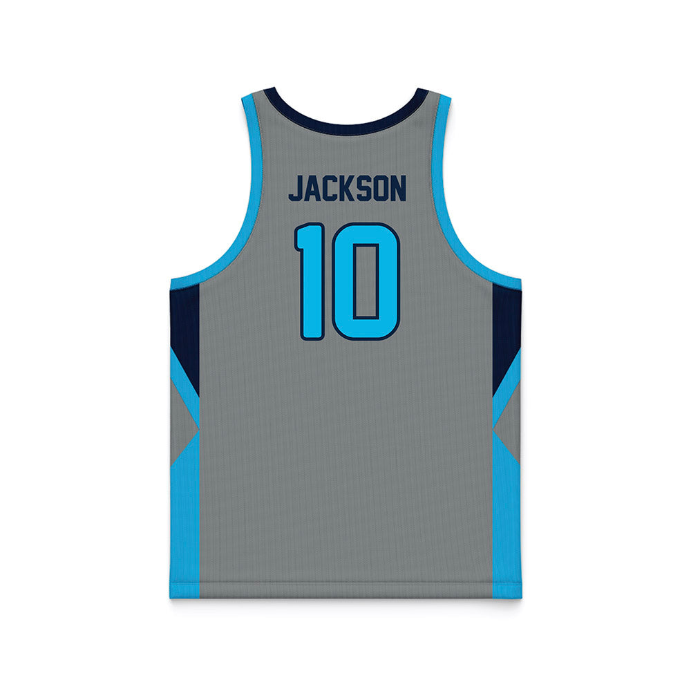 UNF - NCAA Men's Basketball : Kent Jackson - Graphite Basketball Jersey-1