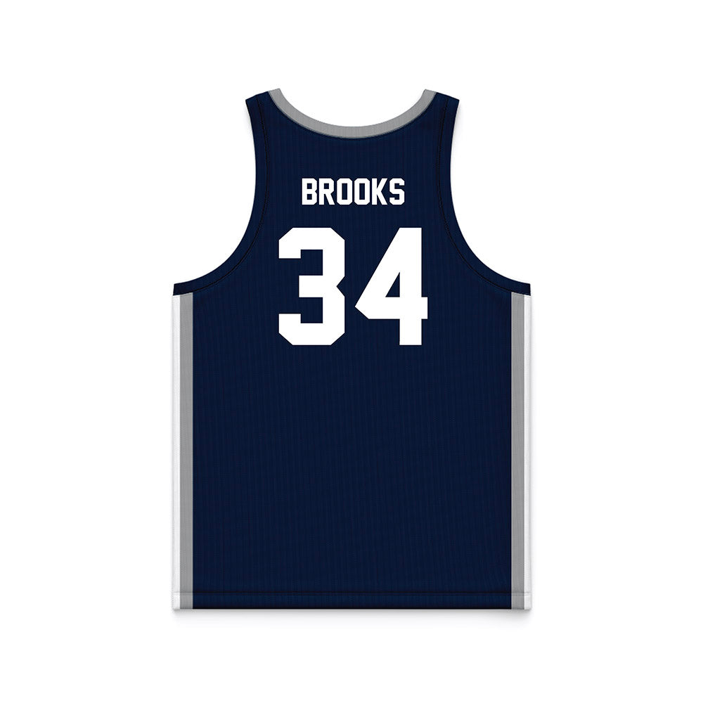 UNF - NCAA Women's Basketball : Jordan Brooks - Midnight Navy Basketball Jersey-1
