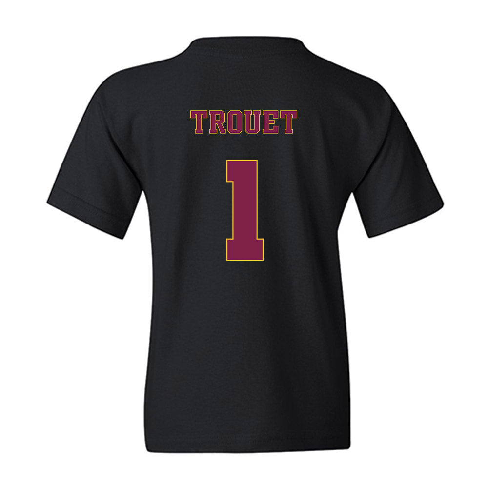 Arizona State - NCAA Men's Basketball : Santiago Trouet - Classic Fashion Shersey Youth T-Shirt-1
