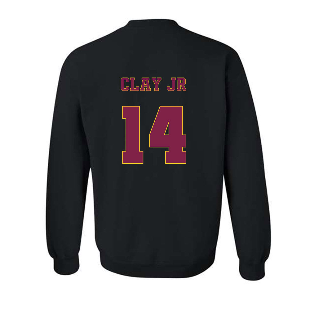 Arizona State - NCAA Men's Basketball : Chianti Clay Jr - Classic Fashion Shersey Crewneck Sweatshirt