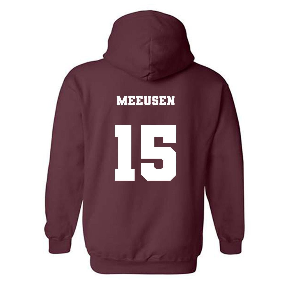 Arizona State - NCAA Men's Basketball : Noah Meeusen - Classic Fashion Shersey Hooded Sweatshirt-1