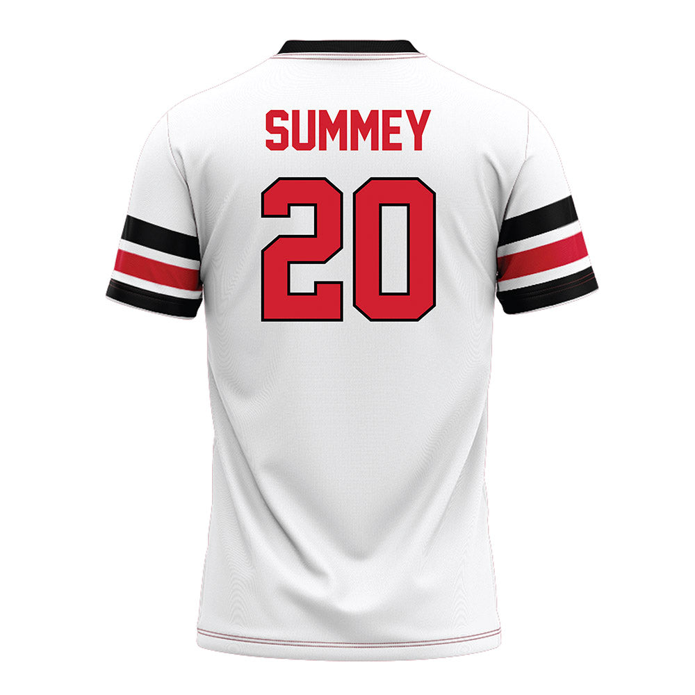 SEMO - NCAA Football : Tahj Summey - White Football Jersey-1