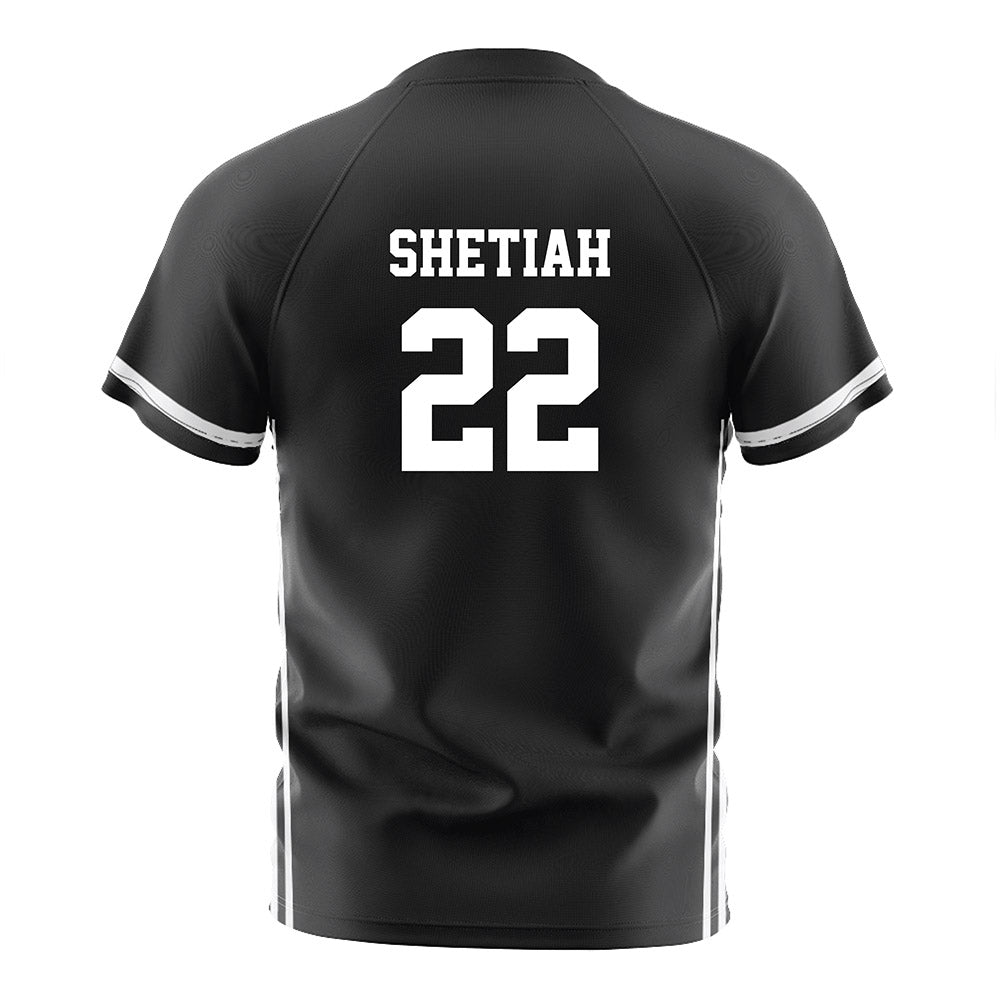 PFW - NCAA Men's Soccer : Ameer Shetiah - Black Soccer Jersey-1