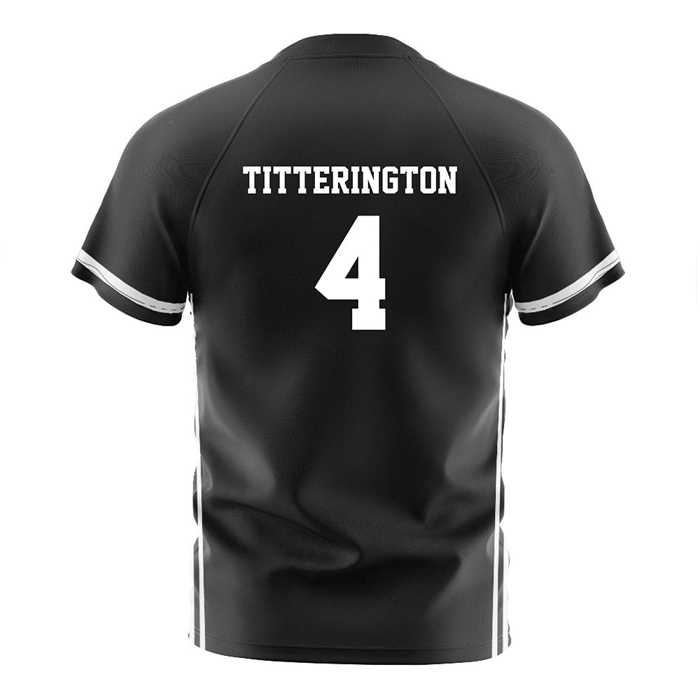 PFW - NCAA Men's Soccer : Max Titterington - Black Soccer Jersey-1