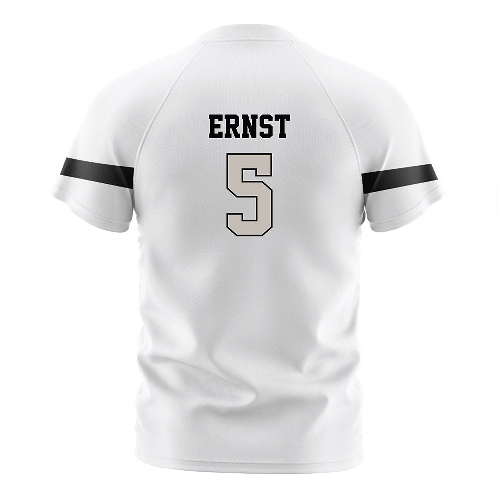 PFW - NCAA Women's Soccer : Emily Ernst - White Soccer Jersey-1