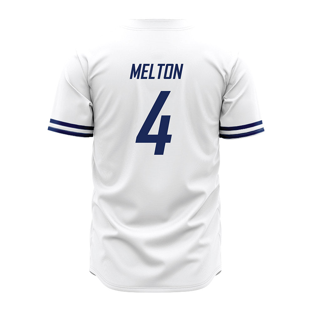 South Alabama - NCAA Baseball : Ethan Melton - White Jersey-1