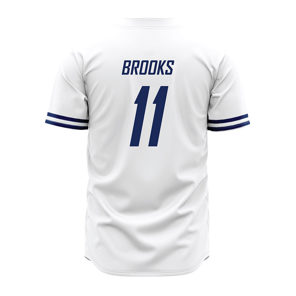 South Alabama - NCAA Baseball : Dalton Brooks - White Jersey-1