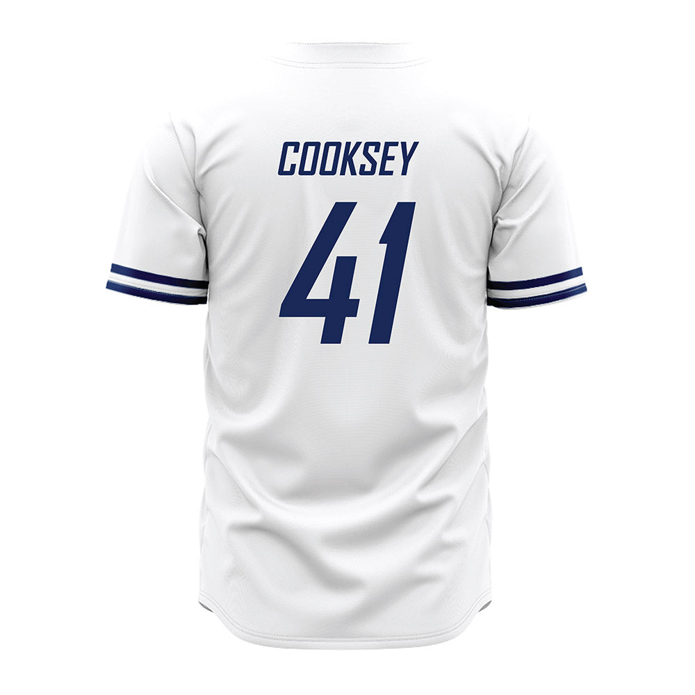 South Alabama - NCAA Baseball : Cooper Cooksey - White Jersey-1