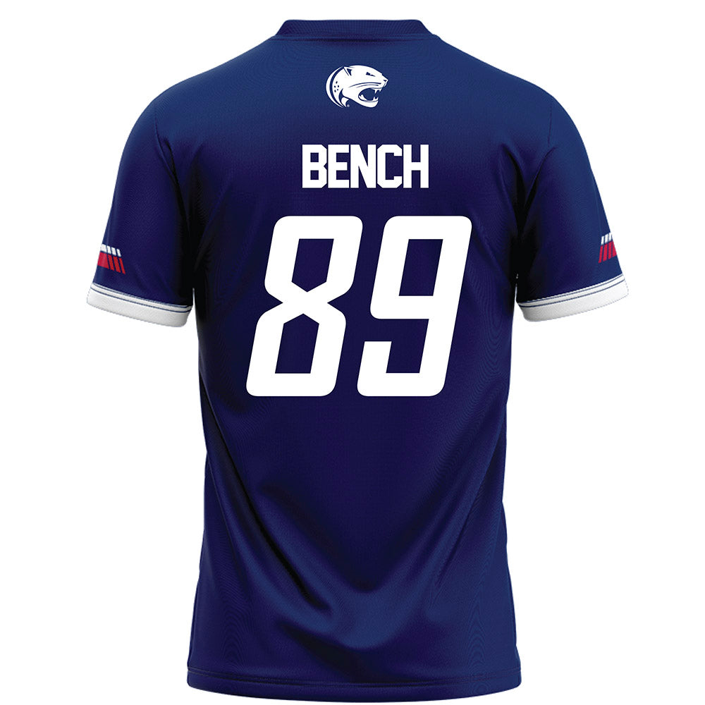 South Alabama - NCAA Football : Andrew Bench - Blue Football Jersey-1