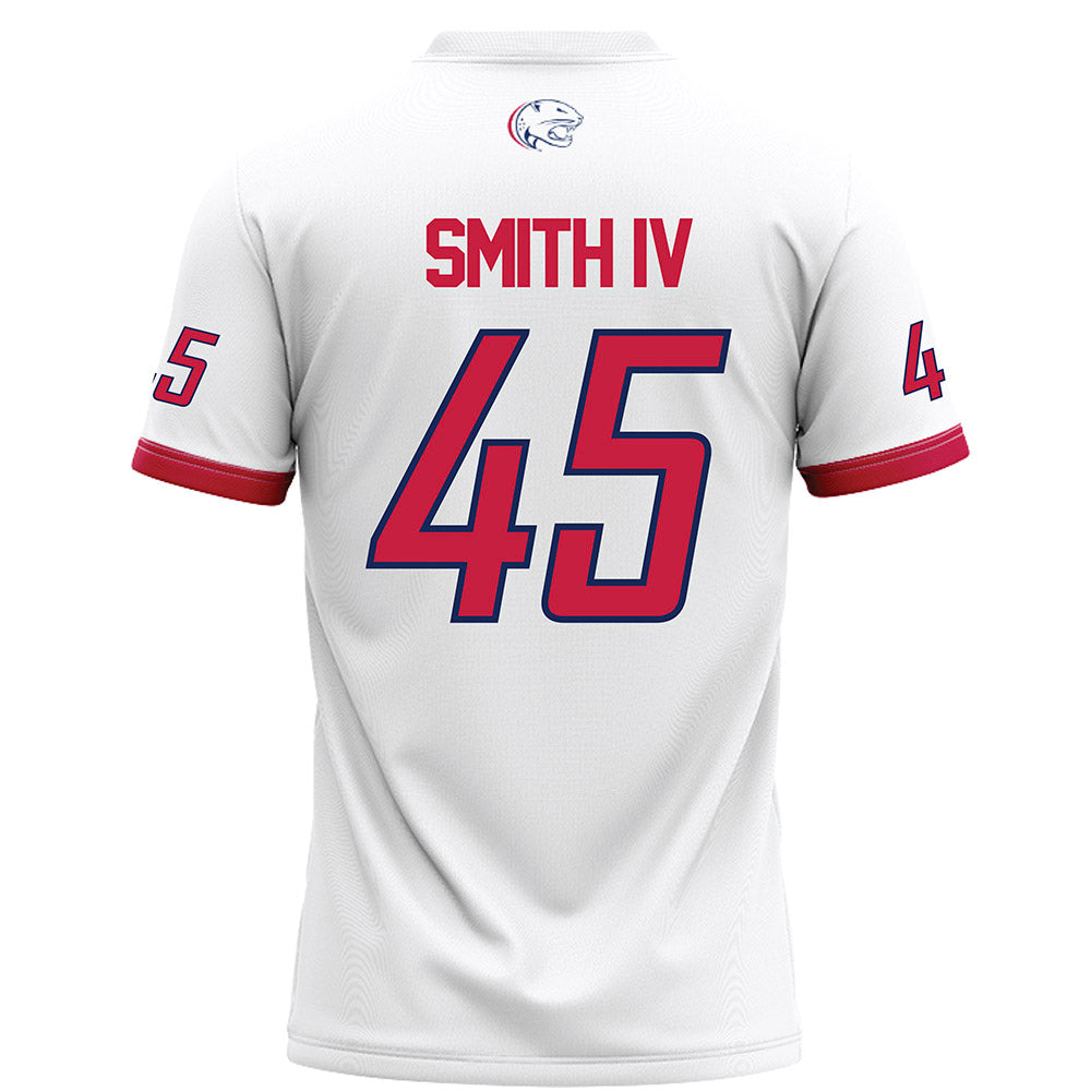 South Alabama - NCAA Football : Edward Smith IV - White Football Jersey-1