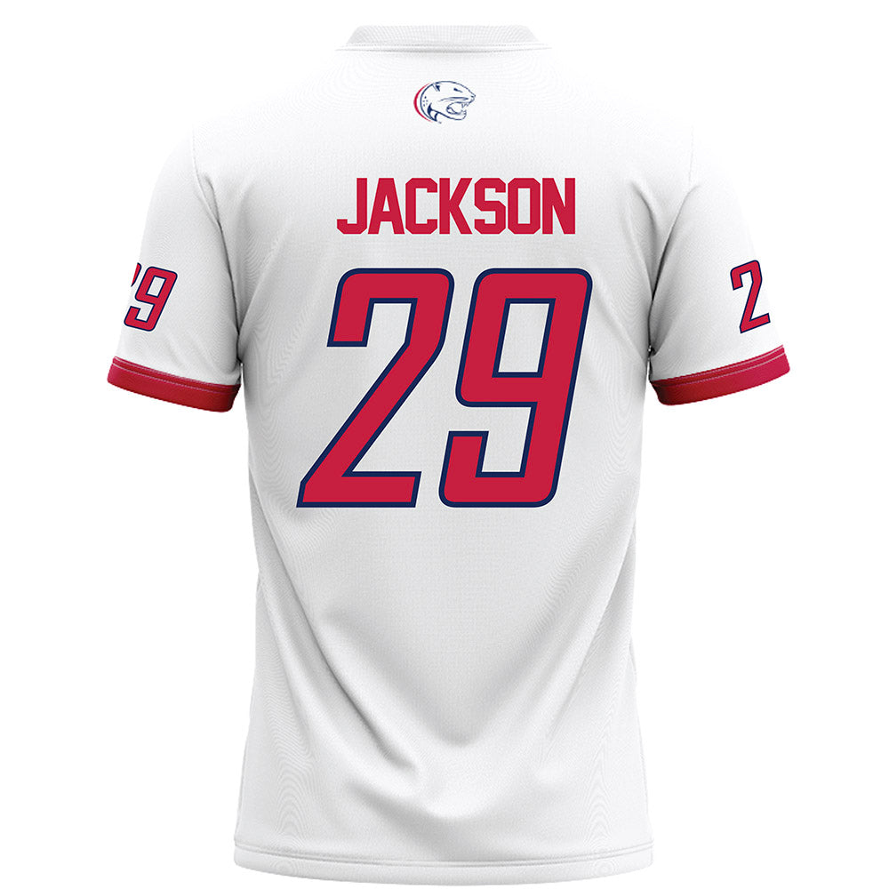 South Alabama - NCAA Football : Kaleb Jackson - White Football Jersey-1