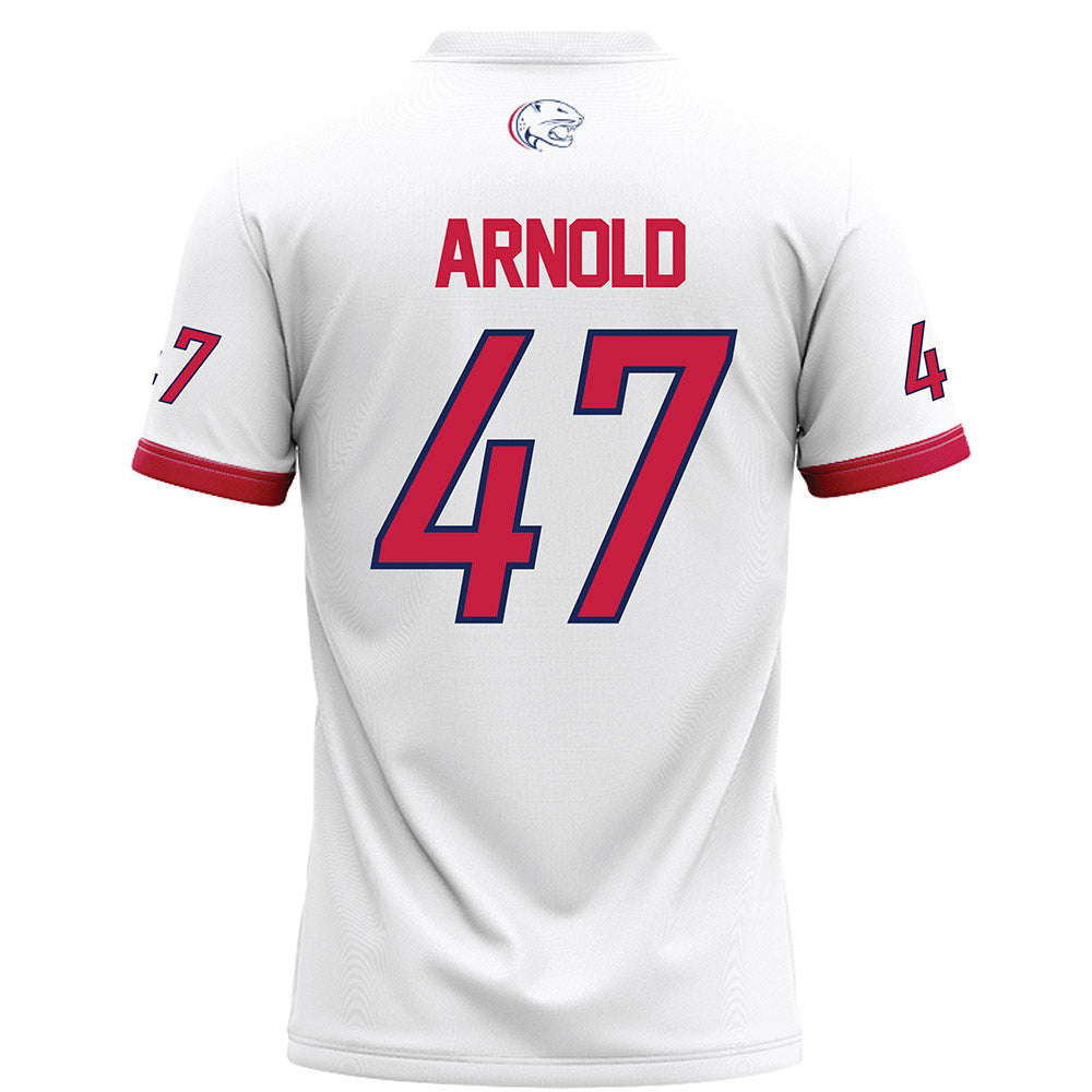 South Alabama - NCAA Football : Donnie Arnold - White Football Jersey-1