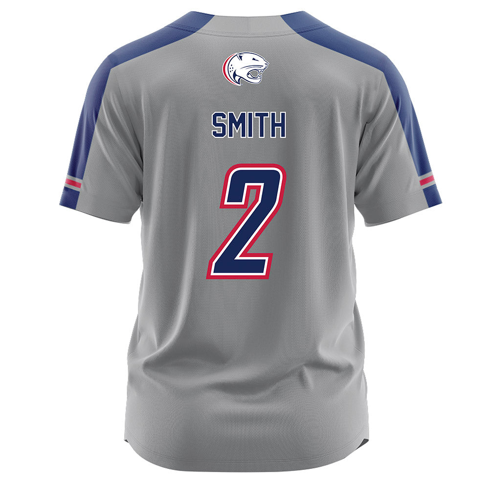 South Alabama - NCAA Softball : Ansleigh Smith - Grey Jersey-1