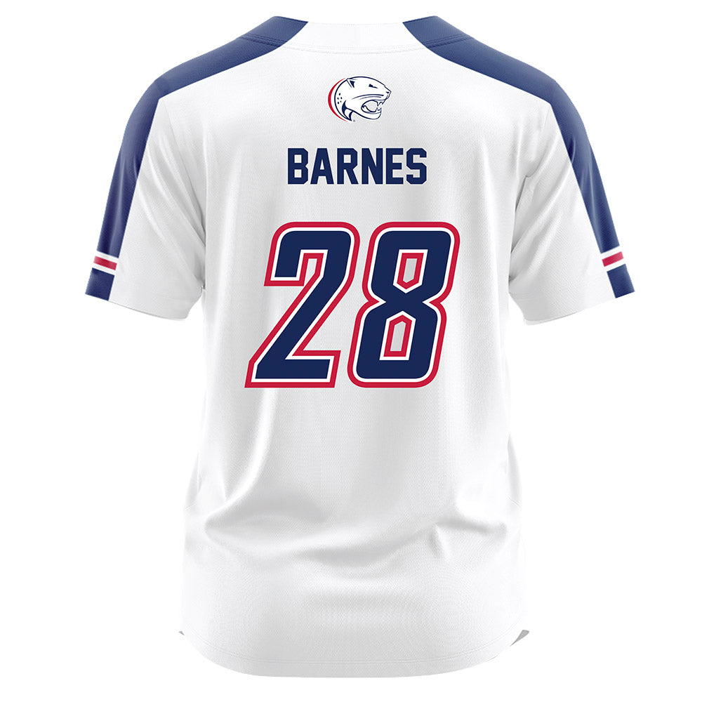 South Alabama - NCAA Softball : Kooper Barnes - White Jersey-1