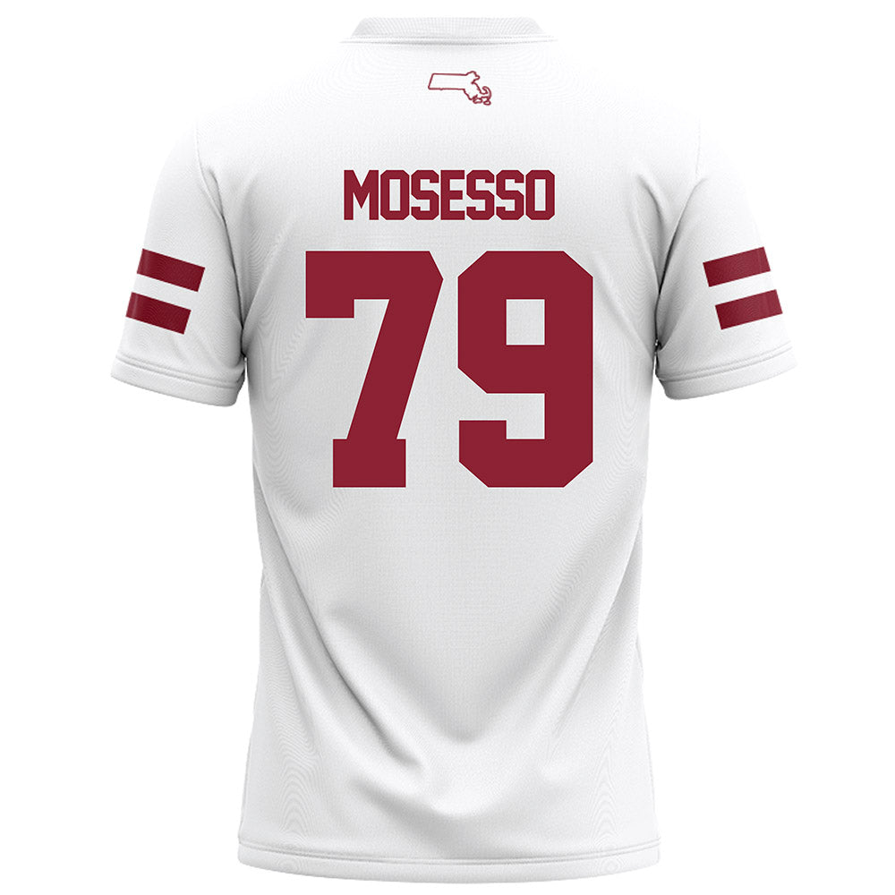 UMass - NCAA Football : Ryan Mosesso - White Football Jersey