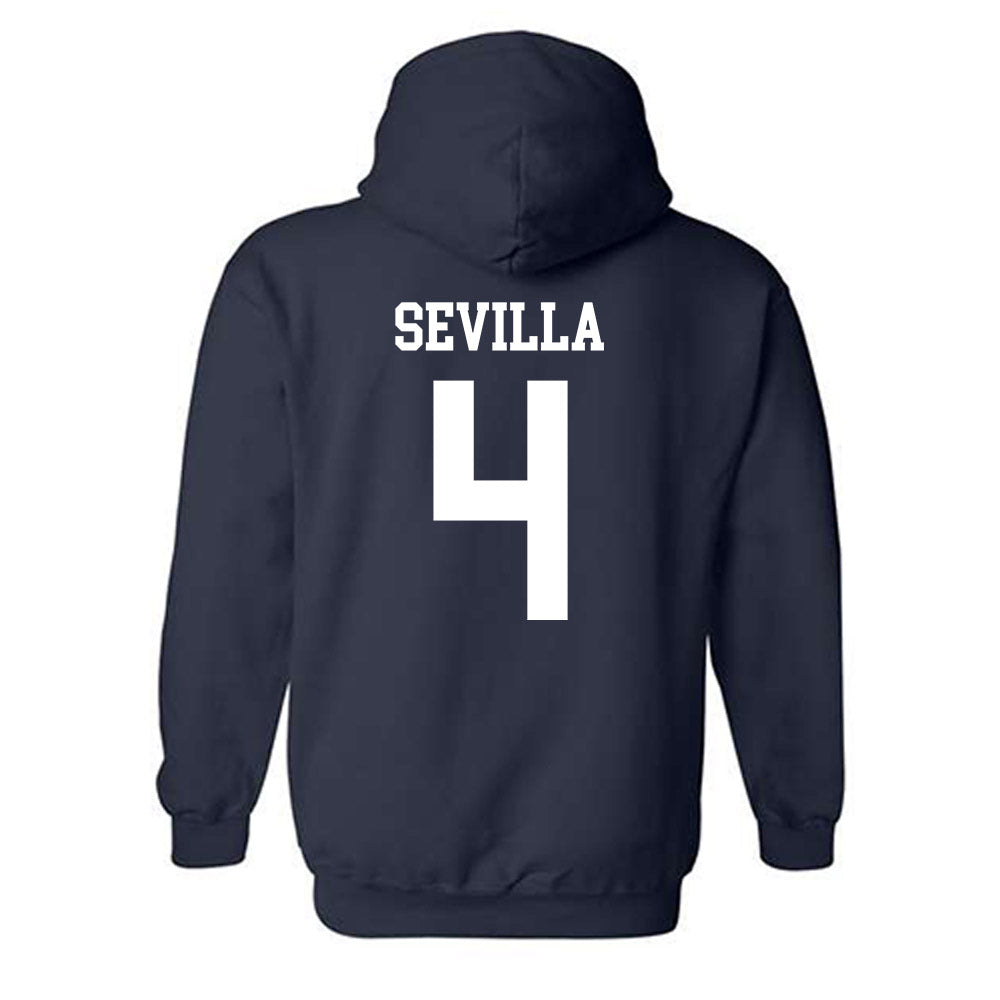 SSU - NCAA Men's Basketball : Donovan Sevilla - Classic Shersey Hooded Sweatshirt