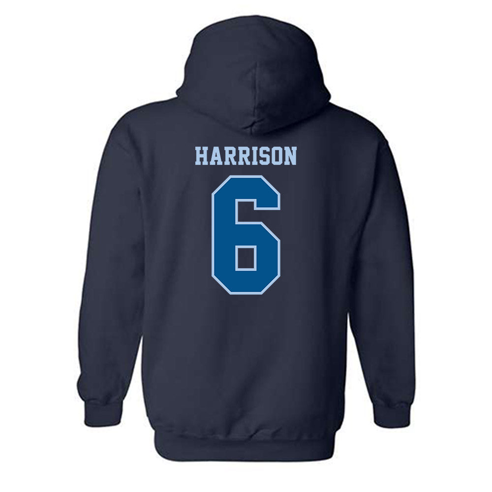 SSU - NCAA Baseball : Aryonis Harrison - Classic Shersey Hooded Sweatshirt-1