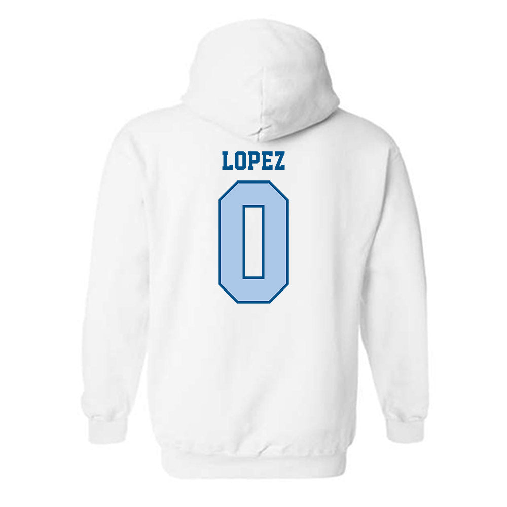 - NCAA Women's Basketball : Alysa Lopez - Classic Shersey Hooded Sweatshirt-1